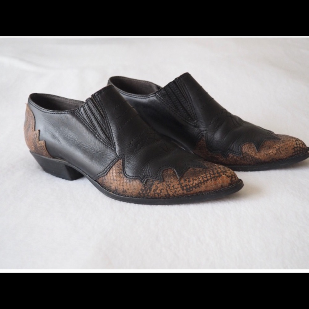 Vintage Western Ankle Booties